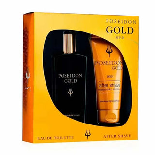 Poseidon Gold Uomo Eau De Toilette Spray 100ml Set 2 Stück 