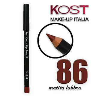 Lip Potlood Kost Make Up 86 - Full Color Lippotlood 
