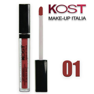 Kost Make Up Tinta Kost 01 液体口红 黑色和深红色 
