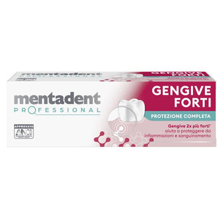 Mentadent Tandpasta Stærke Gummer Fuld Beskyttelse 75 ml 