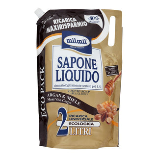Mil Mil Navulverpakking Vloeibare Zeep Argan 2 L 
