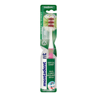Mentadent Spazzolino Vertical Expert Medium — Spazzolino da denti