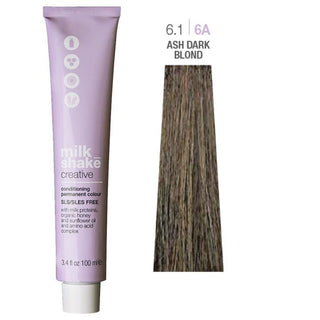 Milk Shake Creative Tintura Crema capelli 6,1 Biondo Cenere Scuro 100 ml — Tintura capelli