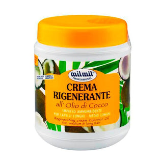 Mil Mil Crema Rigenerante Capelli all'Olio di Cocco 1000 ml — Olio