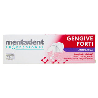 Mentadent Professional Strong Gums Anti-Plaque Toothpaste 75 ml 