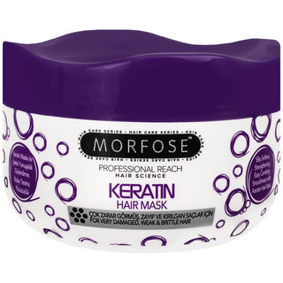 Morfose 케라틴 헤어 마스크 – 손상되고 약해진 모발을 위한 케라틴 마스크, 500 ml 