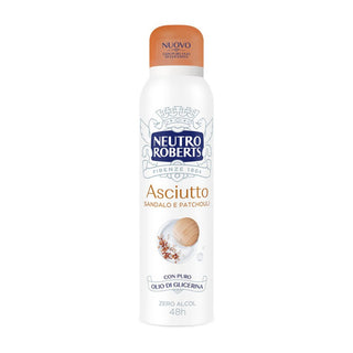 Neutro Roberts Dry Deodorant Sandalwood And Patchouli Spray 150 Ml 