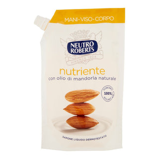 Neutro roberts Sapone Liquido Nutriente Olio di Mandorla 400ml — Sapone liquido