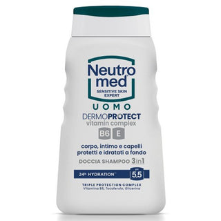 Neutromed Brusebad Shampoo Mænd 3i1 250 ml 