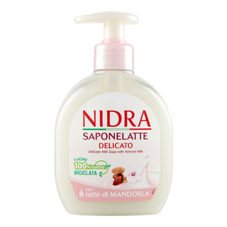 Nidra アーモンドミルク入りデリケートミルクソープ 液体石鹸 300ml
