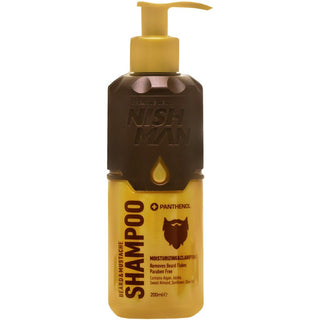 Nishman Shampoo Barba E Baffi 200ml — Shampoo barba