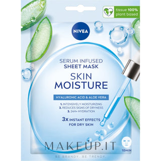Nivea מסכת בד עם אינפוזיה של סרום לחות לעור 