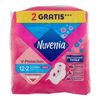 Nuvenia Ultra Thin Deo Sanitary Pads Fresh Scented 14 pcs 