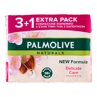 Palmolive Fast såpe 4 stk x 90 g Mandel & Melk 