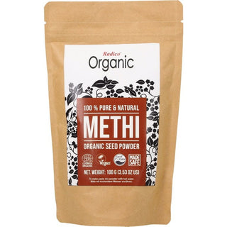 Radico Økologisk Methi-pulver, 100 g 