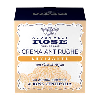 Roberts Acqua Alle Rose - Gladmakende Anti-Rimpelcrème met Arganolie, 50 ml 