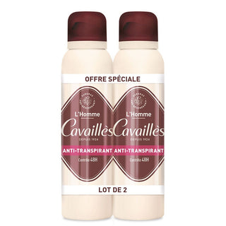 Rogé Cavaillès L'Homme AntiTranspirant Controllo 48H 2x150ml — Deodorante