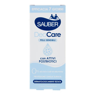 Sauber Deocare Pelli Sensibili Con Attivi Postbiotici 35ml — Deodorante