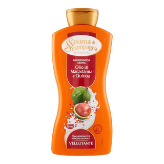 Spuma di Sciampagna Macadamia e Quinoa Bagnodoccia Crema 650 ml — Bagnoschiuma