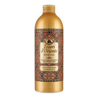 Tesori D Oriente Banho Creme Aromático Royal Oud do Iémen e Óleo de Sésamo 500 ml 