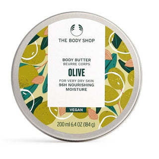 The body shop Manteiga Corporal de Azeitona - Manteiga Corporal Hidratante - 200ml 