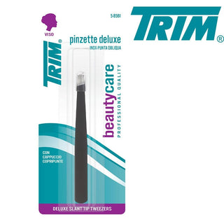Trim Pinzetta Deluxe Inox Punta Obliqua — Pinzetta