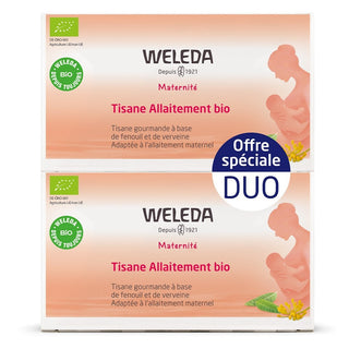 Weleda شاي أعشاب عضوي للرضاعة للأمهات 2x20 أكياس Lotto × 2 