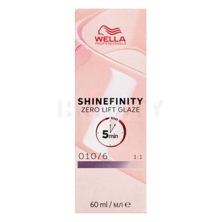 Wella Shinefinity Zero Lift Glaze Tinta Profissional Cabelo 60ml Transparente 