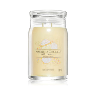 Yankee Candle 洋基香氛蜡烛 香草杯子蛋糕 Signature - 567.0克 