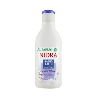 Nidra タルクとコットンエキスを配合したエンベロープミルクバス 750ml
