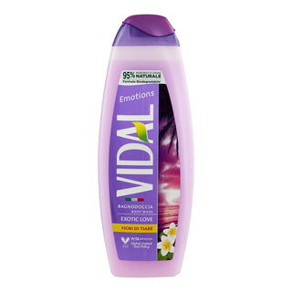 Vidal Vidal Douchegel 500 Ml Emot, Tiare Bloemen 