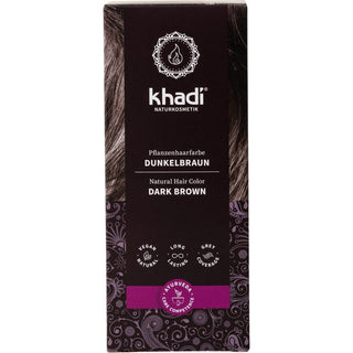 Khadi® Растительный краситель - Темно-каштановый 100 г 