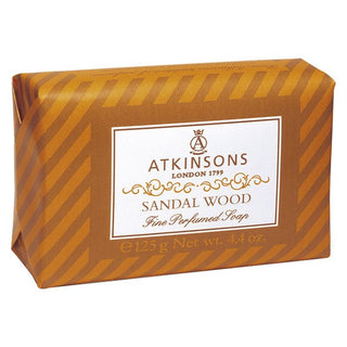 Atkinsons 퍼퓸드 파인 솝 - 향기로운 샌달우드 비누 125g 