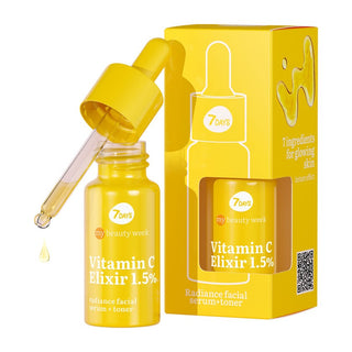 7 days My Beauty Week Face Serum And Toner Vitamin C Elixir Brightening 20 Ml 