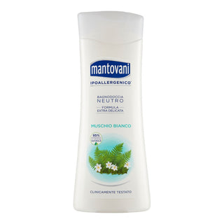 Mantovani Żel pod prysznic Biały Mech 400 ml 