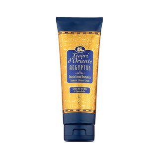 Tesori D'Oriente Aegyptus Doccia Crema Giglio Blu Del Nilo E Cipro Dolce 250 ml — Bagnoschiuma