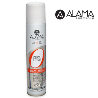Alama Zero Stress 干发洗发水排毒适用于所有发质 - 200 毫升 