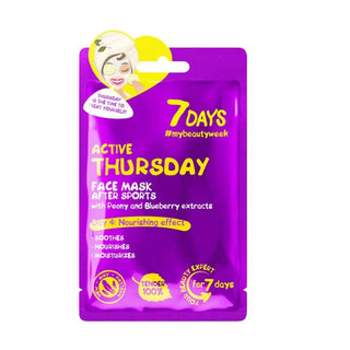7 Days 7 Day Face Mask - Active Thursday 