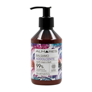 Almares Biologische Verzachtende Balsem voor Kroezend Haar 250Ml 