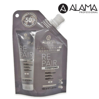 Alama Eco-Refillme Восстанавливающий кондиционер для поврежденных и ослабленных волос - 100 мл 