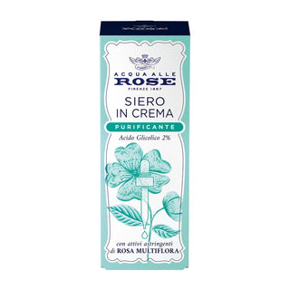 Acqua Alle Rose Rensende kremserum med glykolsyre 30 ml 