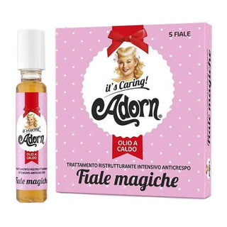 Adorn Varm Olie Magiske Ampuller - Intensiv Genopbyggende Anti-krus Behandling 5X20 