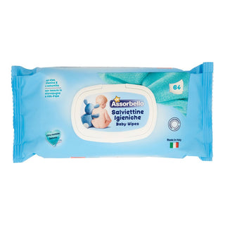 Assorbello Hygienické ubrousky pro děti 64 kusů 