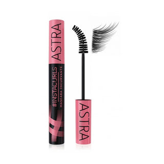 Astra Instacurls Mascara Podkręcający Black Uniesione Rzęsy 