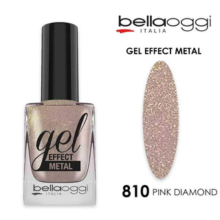 Bella Oggi Gel Effect Keratin Smalto 810 Diamante Rosa — Smalto gel