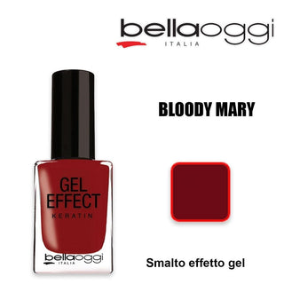 Bellaoggi Gel Effect Keratine Nagellak - 80 Bloody Mary 