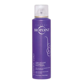 Biopoint Control Curly Cera-Mousse Ativador de Caracóis Anti-Frizz 150 Ml 