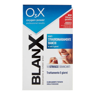 Blanx Blanx شرائط تبييض Oxygen Power 10 قطع 