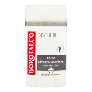Borotalco Deodorant Stick Invisible Proti Skvrnám 40 ml 