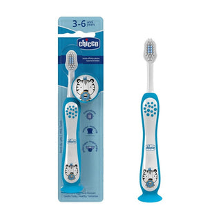Chicco Spazzolino 3-6 Anni Blu — Spazzolino da denti